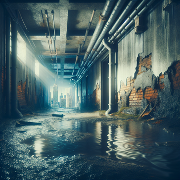 Discovering Basement Leaks in New York: Unveiling the 60% Statistic and Battling Dampness with Waterproofing360