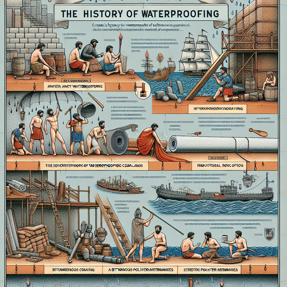 Exploring the History of Waterproofing: From Ancient Techniques to Modern Innovations